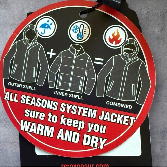 ZEROXPOSUR ALL SEASONS GIRLS JACKET - NWT - Size 16 - Picture 10 of 10